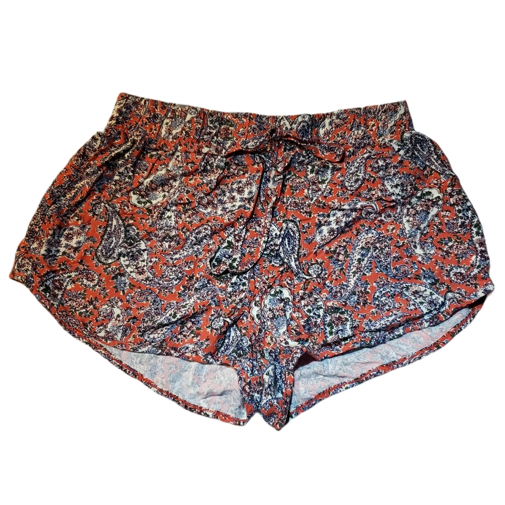 Abercrombie & Fitch High-Rise Floral Patterned Shorts Size Medium NWOT